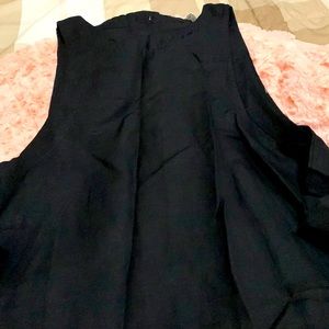 Mable black dress with lining size Medium 55% linen 45% rayon linen